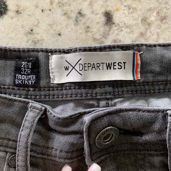 Depart West Gray Skinny 26 - Picture 2 of 5